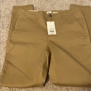 Skinny Khaki Trousers 10